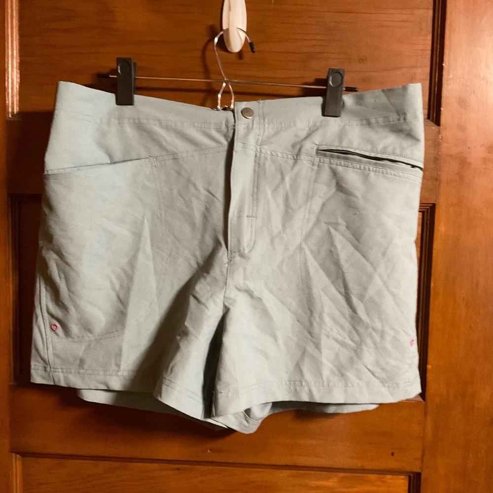 Gillz Womans volley fishing shorts XXL Light blue-grey